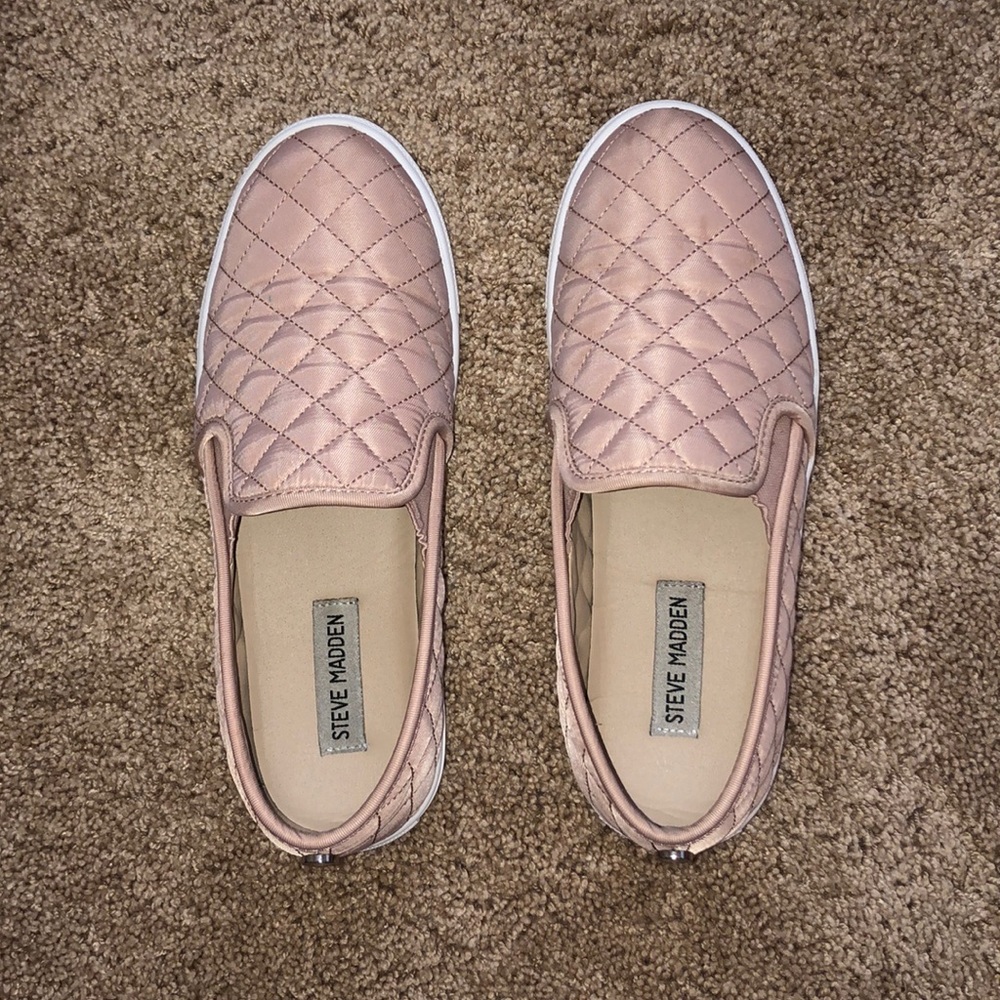 steve madden blush slip ons